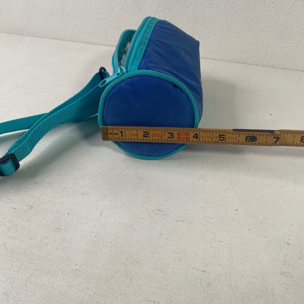 Old Navy Insulated Water Bottle Carrier Bag Blue Teal Adjustable Strap - Picture 5 of 6
